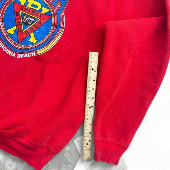 90’s YMCA Virginia Beach Graphic Pull Over Sweatshirt - Picture 3 of 7